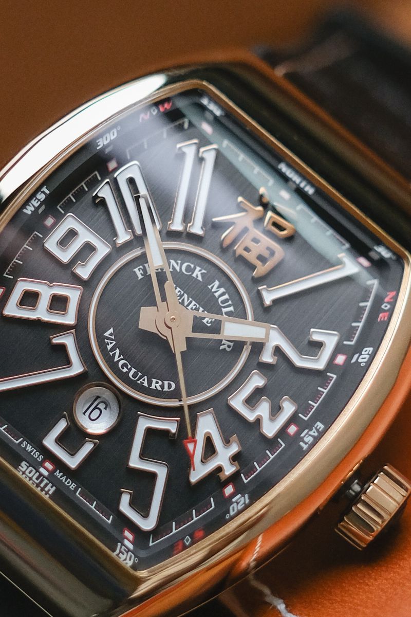 FRANCK MULLER V45 “FU” 18K Rose Gold Limited Edition (5)
