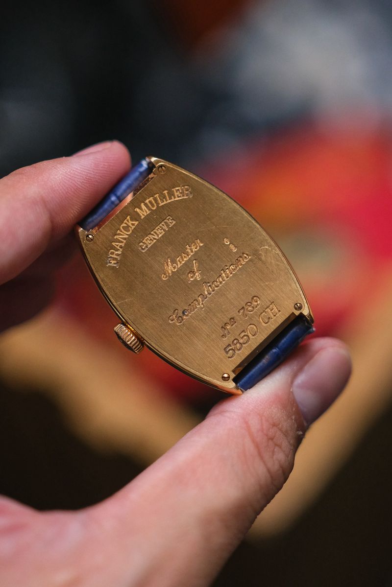 Franck Muller Curvex 5850 CH Crazy Hours 18K Rose Gold (1)
