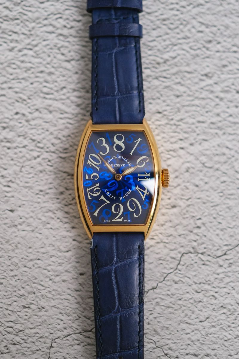 Franck Muller Curvex 5850 CH Crazy Hours 18K Rose Gold (2)