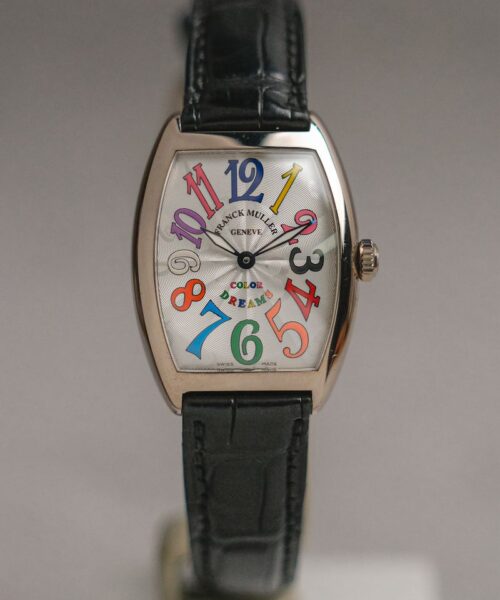 นาฬิกาFranck Muller Curvex Color Dreams 18k White Gold 7502 QZ