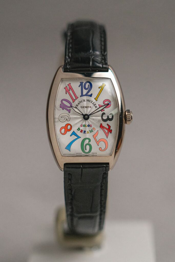 นาฬิกาFranck Muller Curvex Color Dreams 18k White Gold 7502 QZ