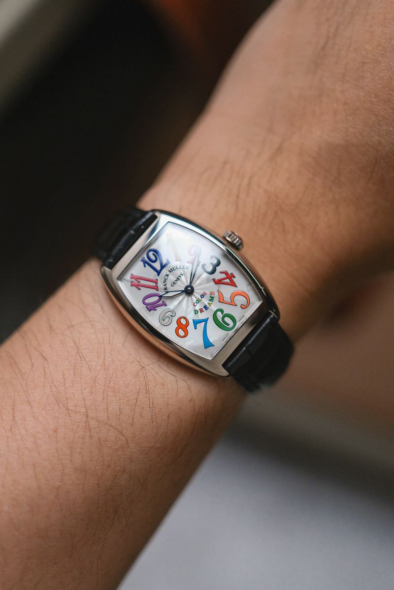 นาฬิกามือสอง Franck Muller Curvex Color Dreams 18k White Gold 7502 QZ