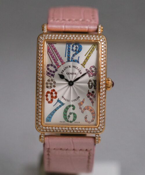 Franck Muller Long Island 18K Rose Gold Magic Color