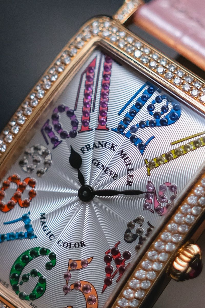 Franck Muller Long Island 18K Rose Gold Magic Color (5)