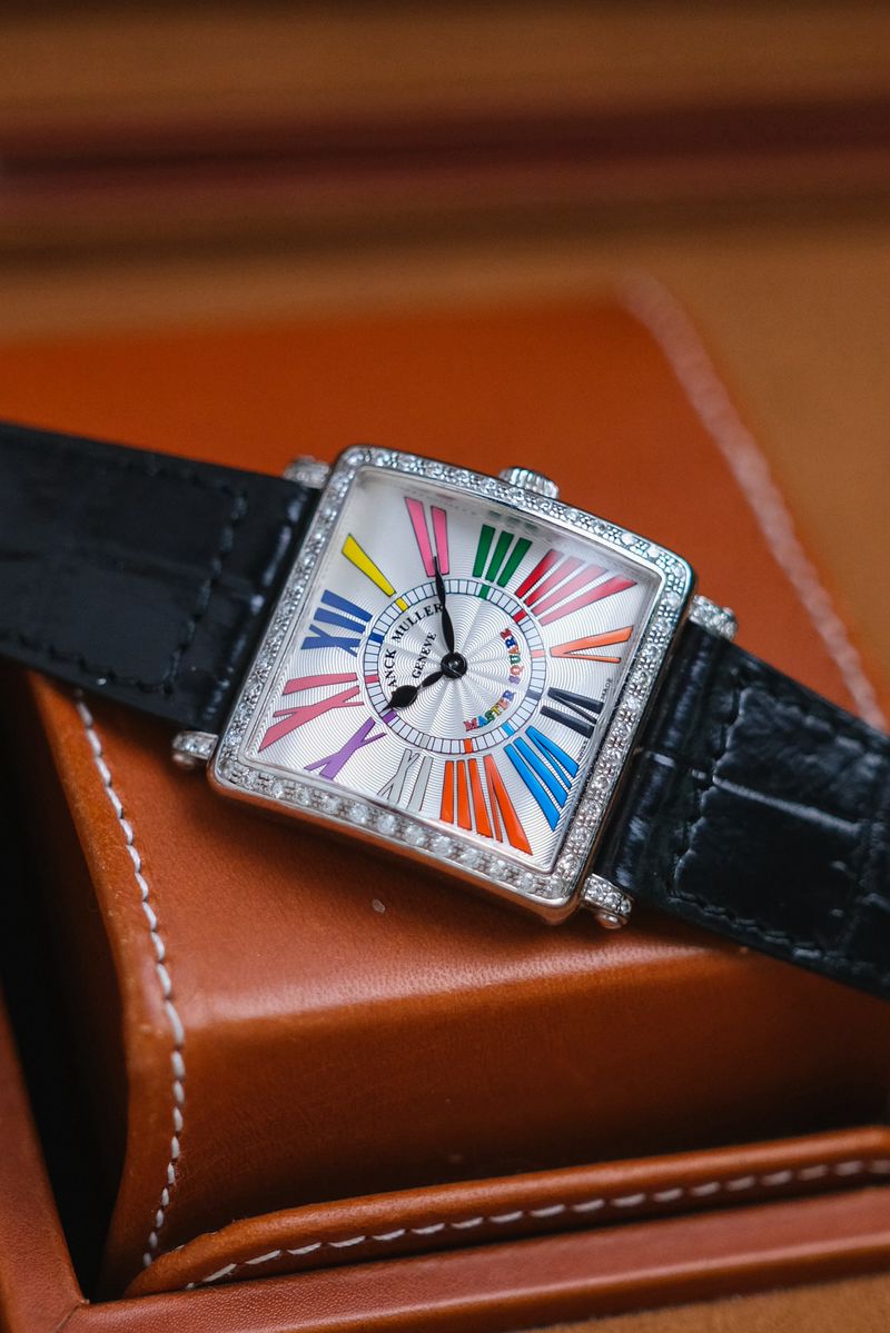 Franck Muller Master Square Color Dream Diamond 6002 M QZ COL DRM R D 1R (1)