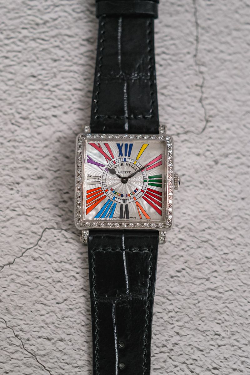 Franck Muller Master Square Color Dream Diamond 6002 M QZ COL DRM R D 1R (3)