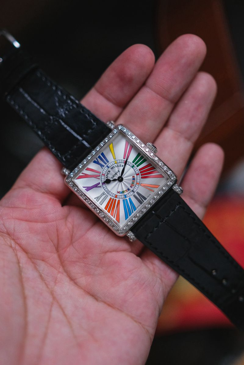 Franck Muller Master Square Color Dream Diamond 6002 M QZ COL DRM R D 1R (4)