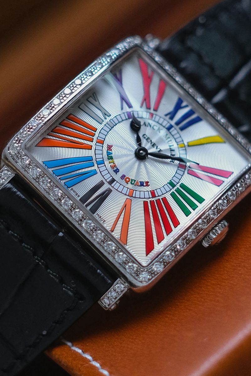 Franck Muller Master Square Color Dream Diamond 6002 M QZ COL DRM R D 1R (5)