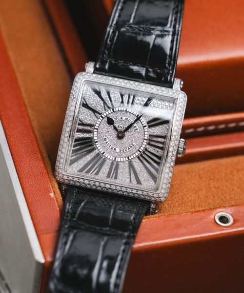 Franck Muller Master Square Full Diamond 6002 M QZ R