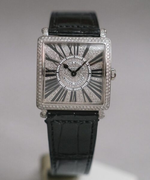 Franck Muller Master Square Full Diamond 6002 M QZ R