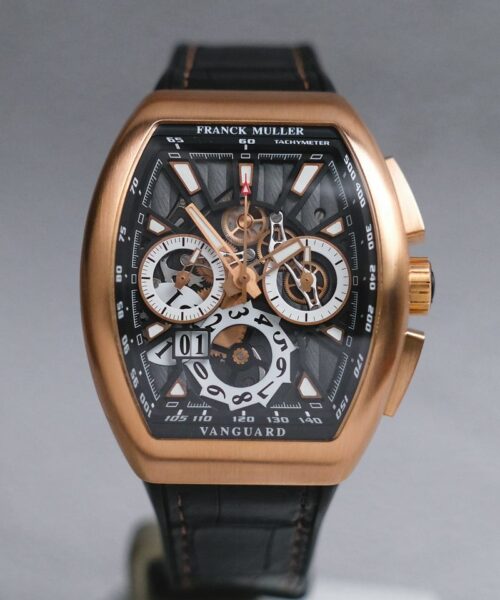 รับซื้อนาฬิกา Franck Muller Vanguard V45 Grande Date 18K Rose Gold