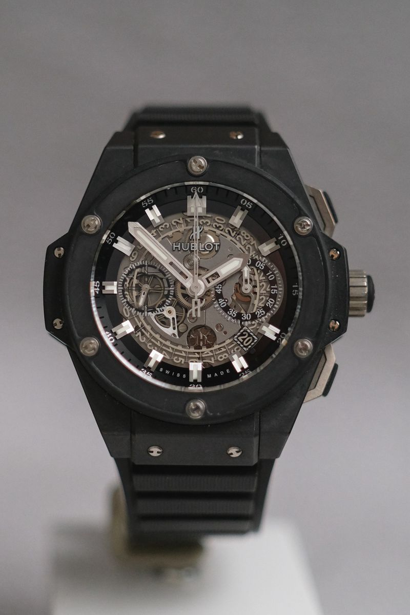 Hublot King Power Unico Black Magic Ref 701.CI.0170 (5)