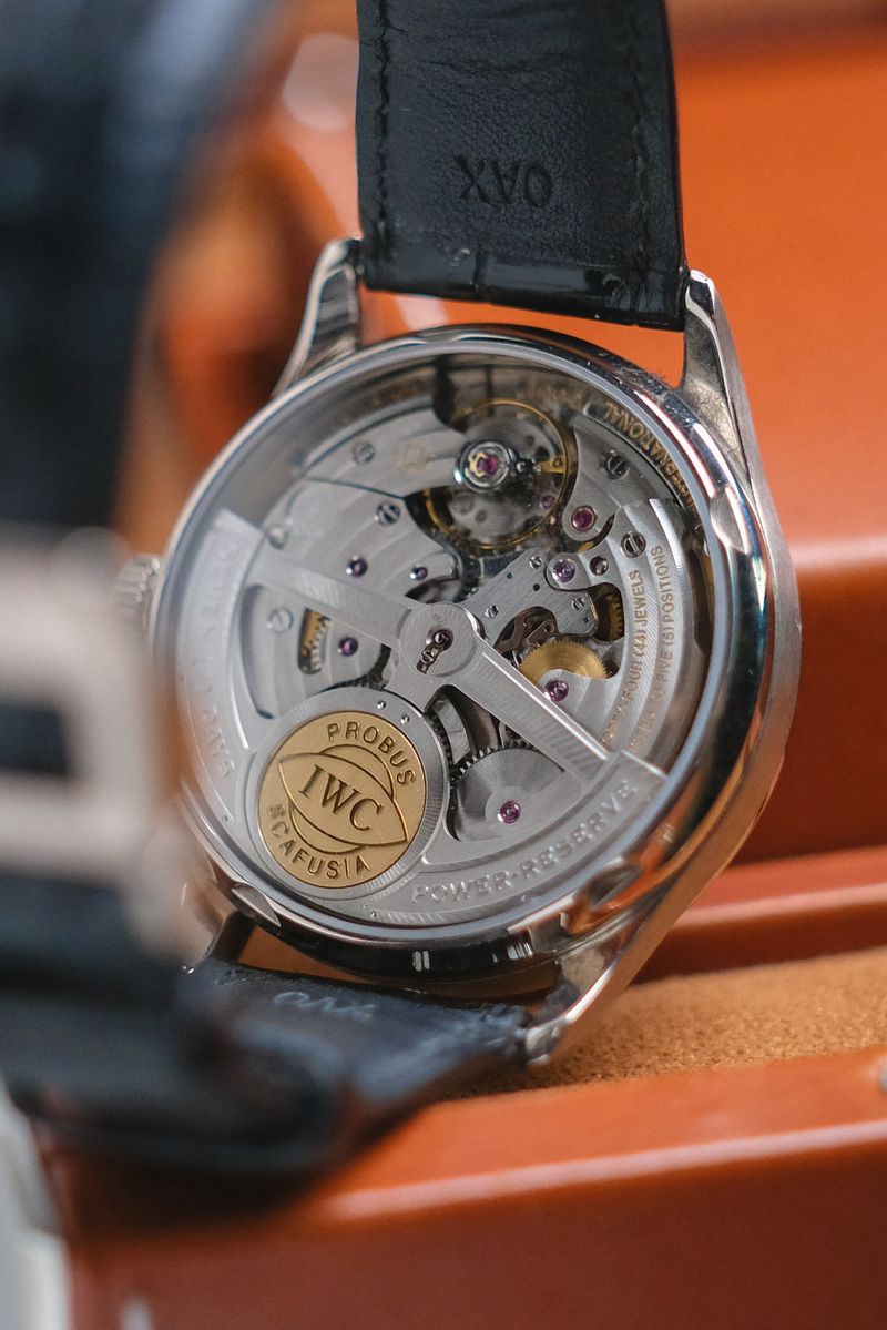 ซื้อ IWC Portugieser Chronograph 7 Days 18k White Gold IW5001-06