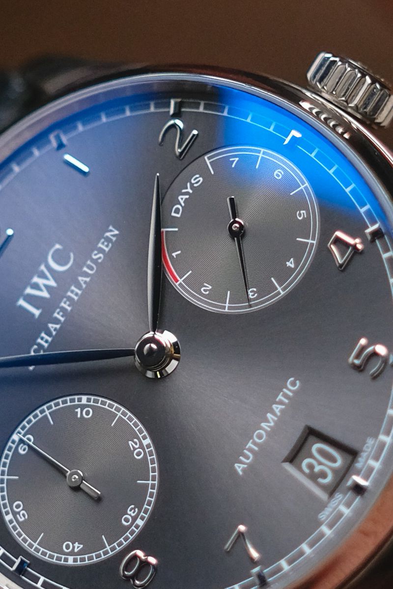 ขายนาฬิกา IWC Portugieser Chronograph 7 Days 18k White Gold IW5001-06