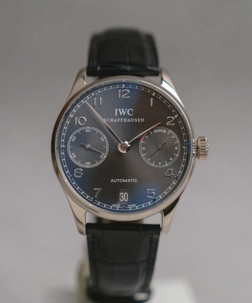 รับซื้อนาฬิกา IWC Portugieser Chronograph 7 Days 18k White Gold IW5001-06