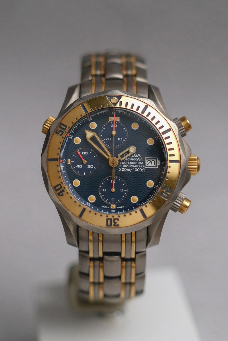 OMEGA SEAMASTER Chrono Titanium Gold Vintage REF TB 378 (3)