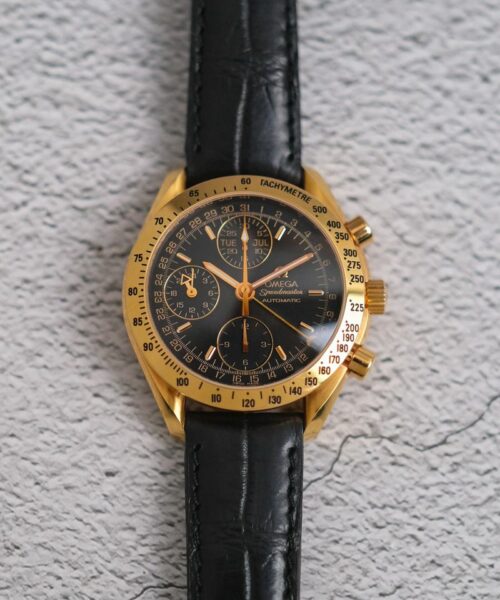 Omega Speedmaster Tripple Date 18K Gold