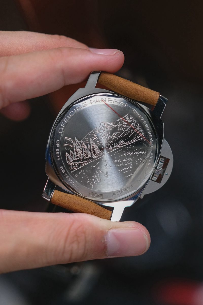 PANERAI LUMINOR MARINA Acciaio ASPEN Boutique Edition PAM467 (1)