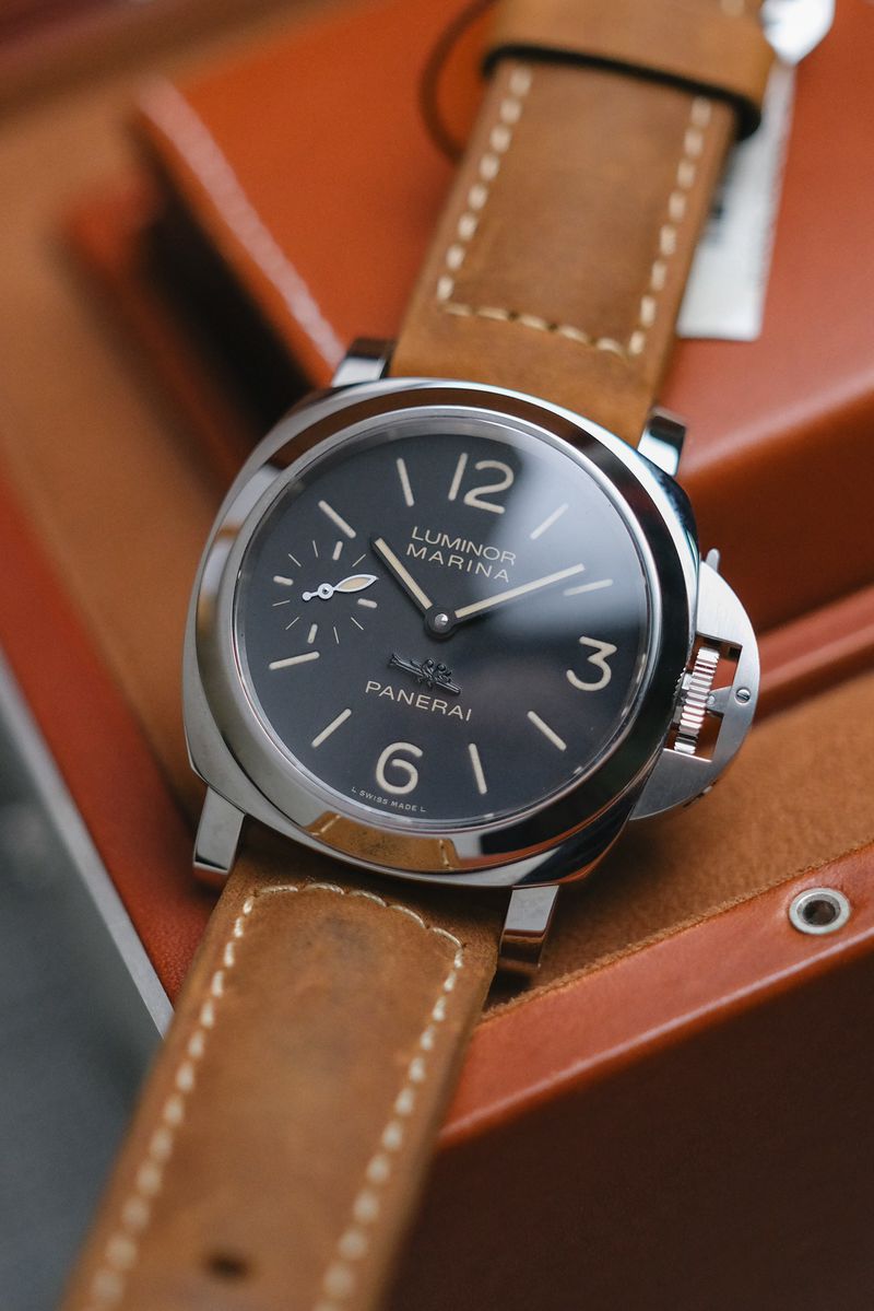 รับซื้อนาฬิกา PANERAI LUMINOR MARINA Acciaio LIMITED EDITION 100 pcs PARIS PAM414