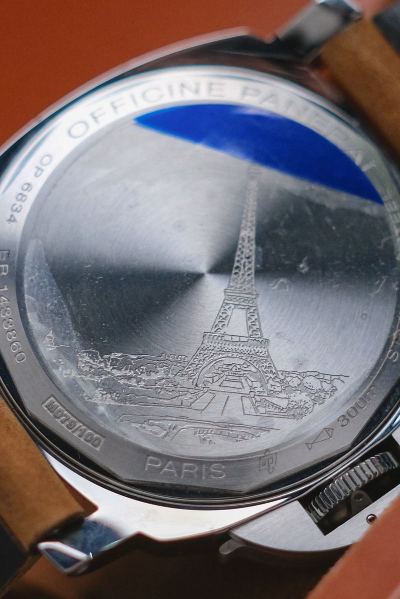 ขายนาฬิกา PANERAI LUMINOR MARINA Acciaio LIMITED EDITION 100 pcs PARIS PAM414