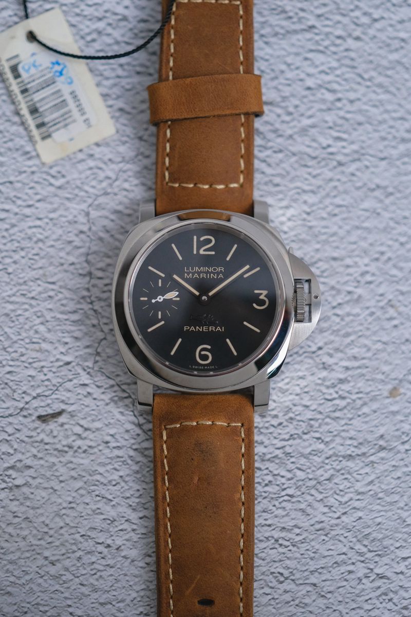 นาฬิกาของแท้ PANERAI LUMINOR MARINA Acciaio LIMITED EDITION 100 pcs PARIS PAM414