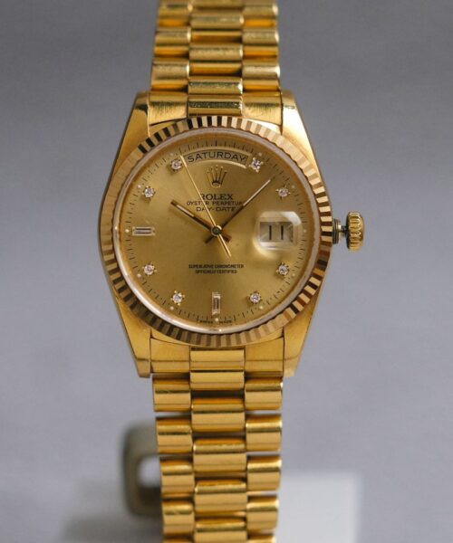 ROLEX DAY DATE 36 18K GOLD Diamond 18238