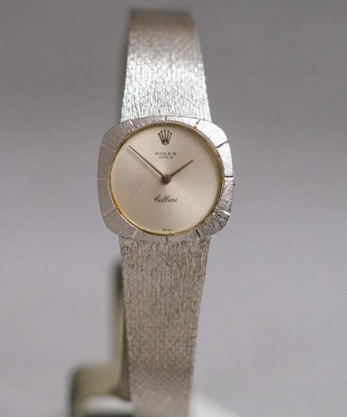 Rolex Cellini Ladies Vintage Full 18K White Gold
