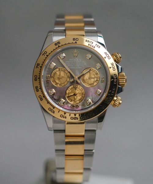นาฬิกา Rolex Cosmograph Daytona Two-Tone MOP Diamond Dial