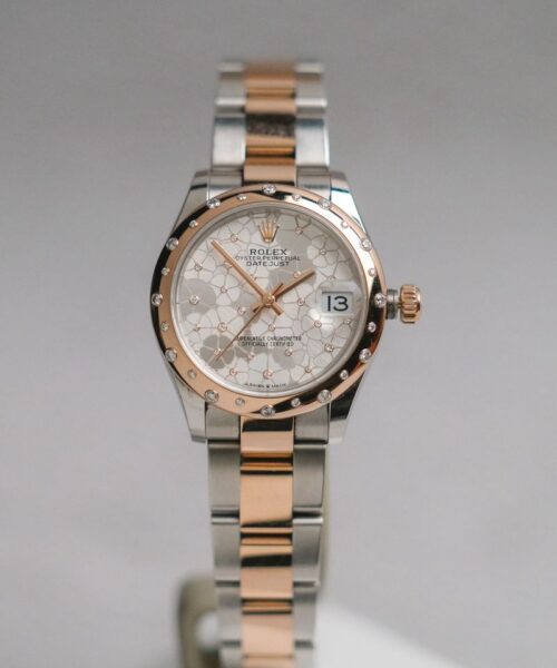 นาฬิกา Rolex Datejust 31 Silver Floral Dial Ref 278341RBR