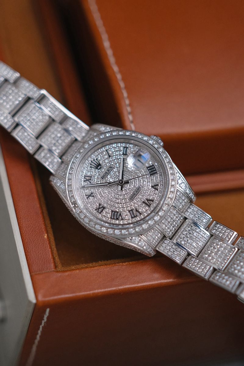 รับซื้อนาฬิกา Rolex Datejust 36 Full Diamond