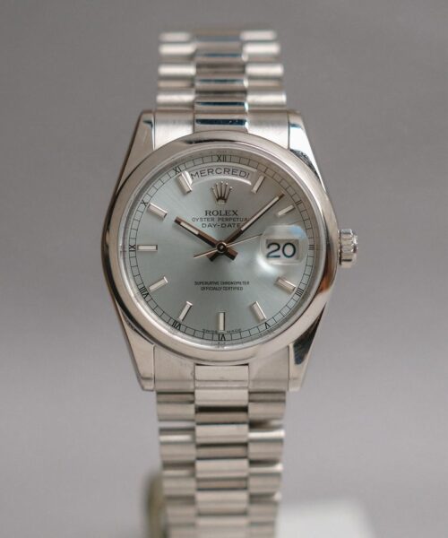 Rolex Day Date Platinum French Date Platinum 118206