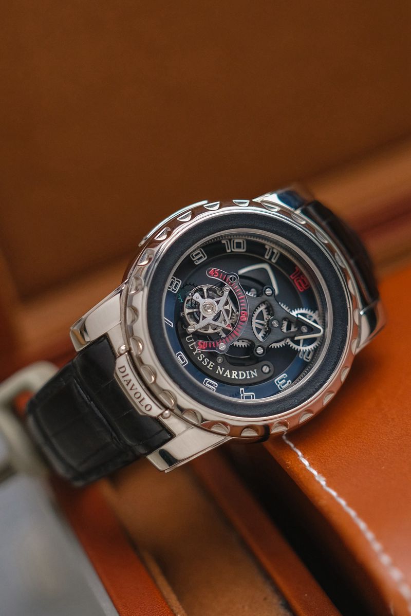 นาฬิกา Ulysse Nardin Freak 18K White Gold