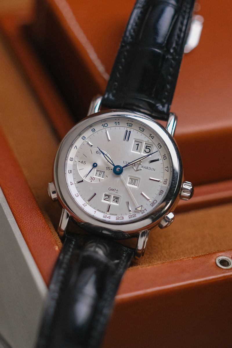 Ulysse Nardin GMT Perpetual 18K White Gold (1)
