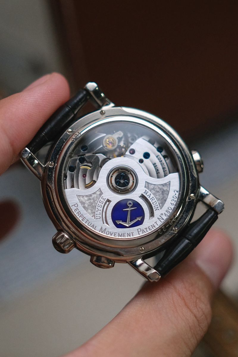 Ulysse Nardin GMT Perpetual 18K White Gold (2)