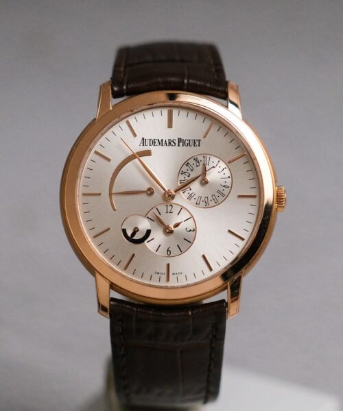 Audemars Piguet Jules Audemars Dual Time 18k Rose Gold Ref 26380BC