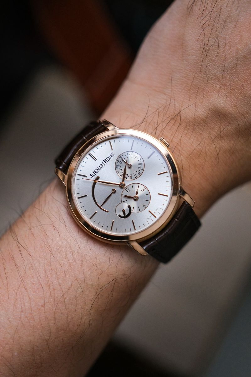 Audemars Piguet Jules Audemars Dual Time 18k Rose Gold Ref 26380BC (3)