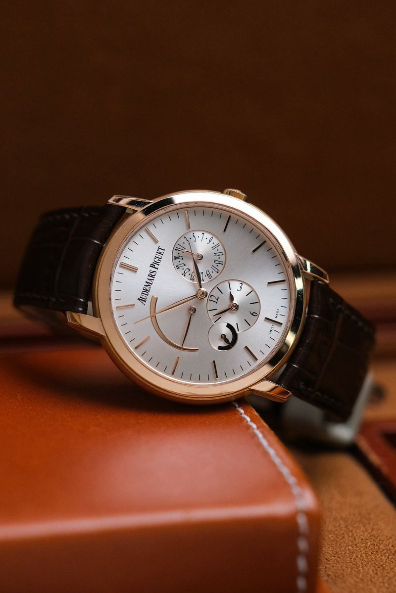 Audemars Piguet Jules Audemars Dual Time 18k Rose Gold Ref 26380BC (5)