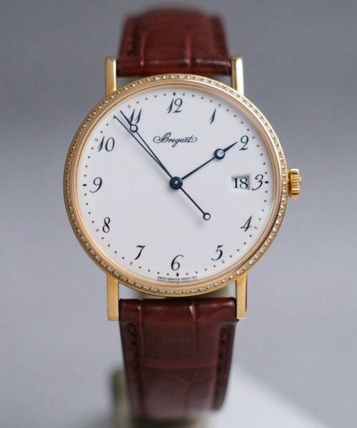 รับซื้อนาฬิกา Breguet Classique 18K Rose Gold Diamond ref 5178