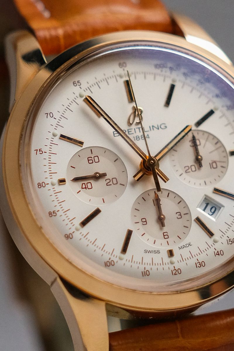 นาฬิกามือสอง Breitling TransOcean Chronograph 18K Rose Gold