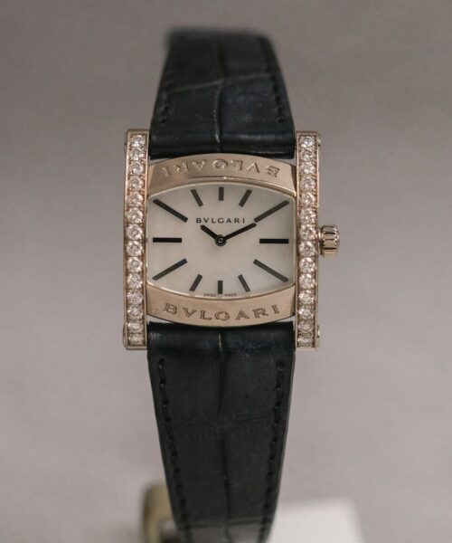 รับซื้อนาฬิกา Bvlgari Assioma Lady 18K White Gold Diamond