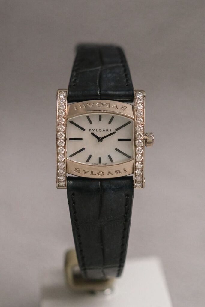 รับซื้อนาฬิกา Bvlgari Assioma Lady 18K White Gold Diamond