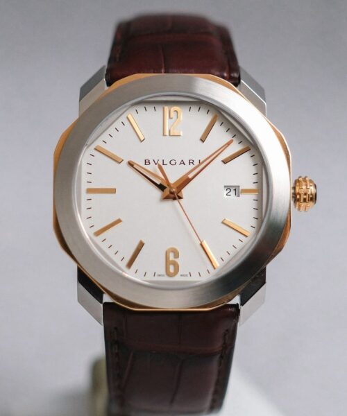 รับซื้อนาฬิกา Bvlgari Octo Roma Automatic 2 Tone