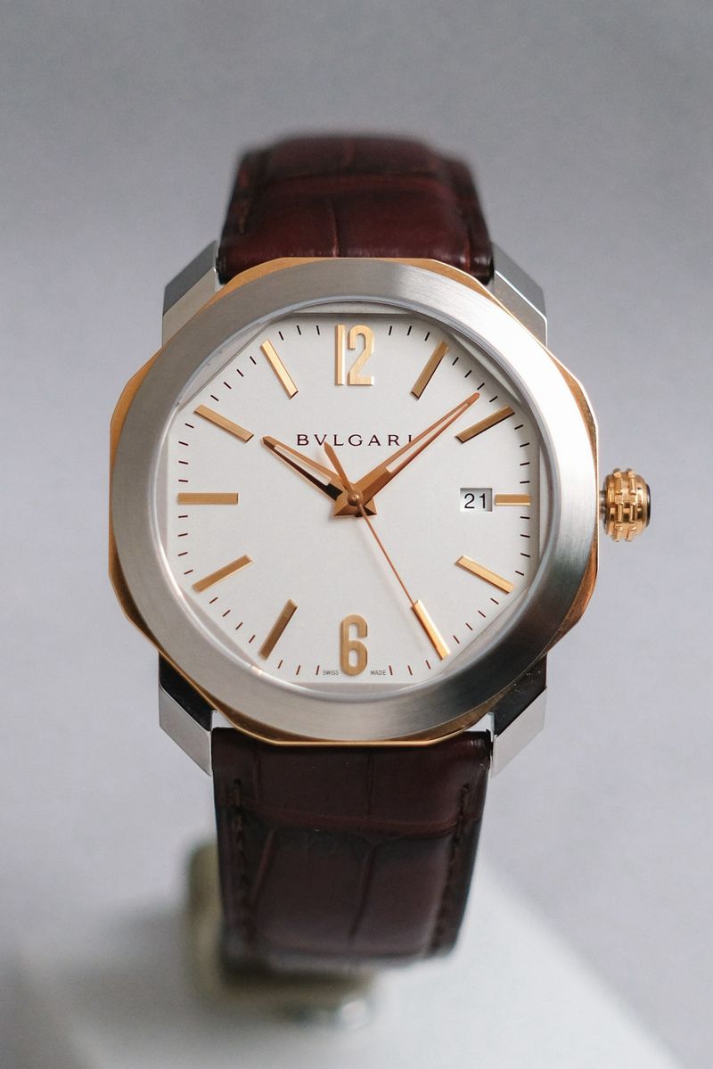 รับซื้อนาฬิกา Bvlgari Octo Roma Automatic 2 Tone