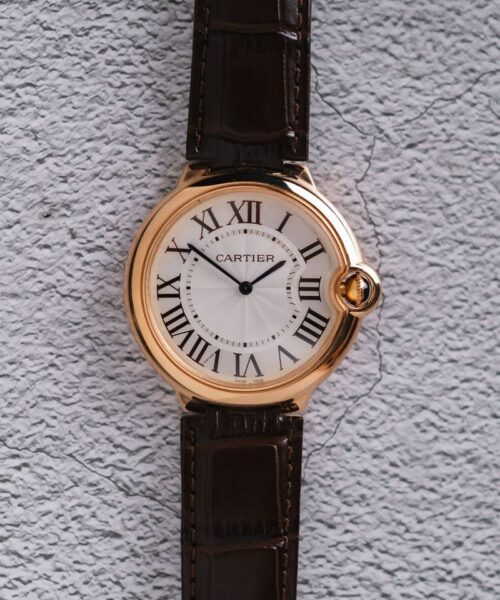 นาฬิกา Cartier Ballon Bleu Extra-Flat 18K Rose Gold