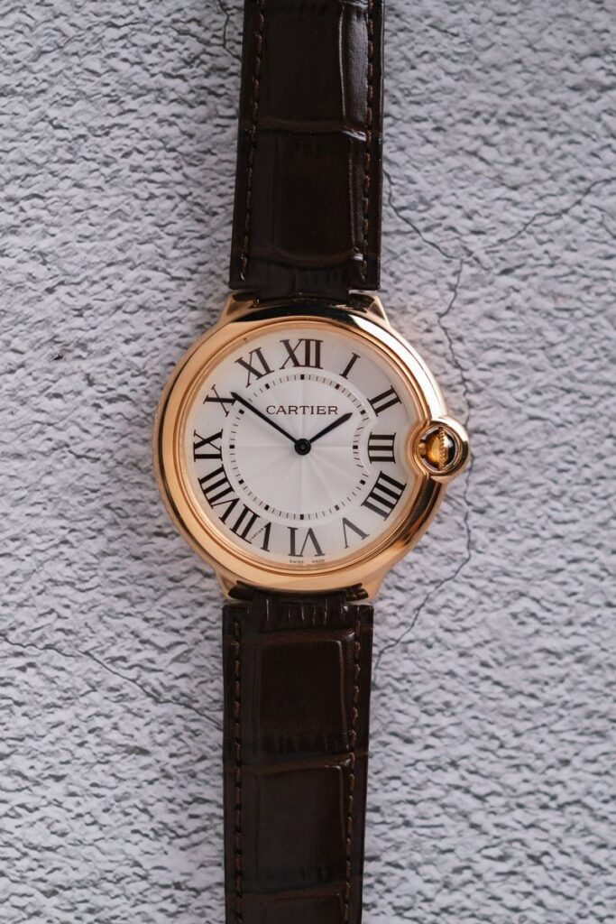 นาฬิกา Cartier Ballon Bleu Extra-Flat 18K Rose Gold