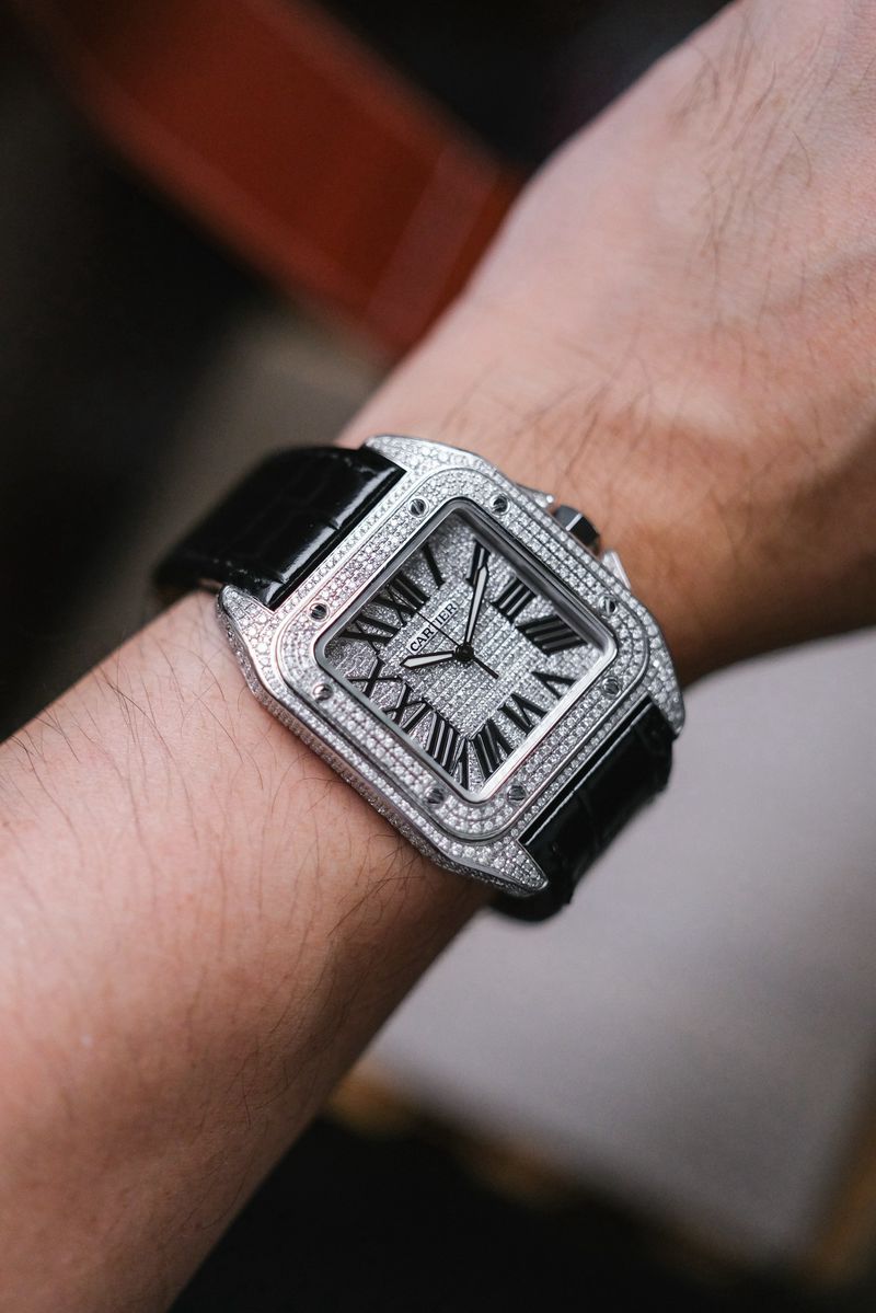 ขายนาฬิกา Cartier Santos 100 XL Diamonds