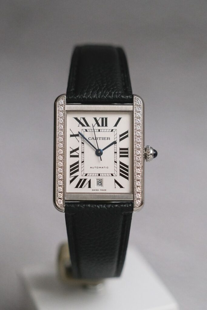 รับซื้อนาฬิกา Cartier Tank Solo XL Diamond (3800)