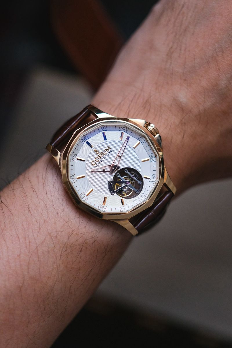 Corum Admirals Cup Legend Flying Tourbillon 18K Rose Gold (2)
