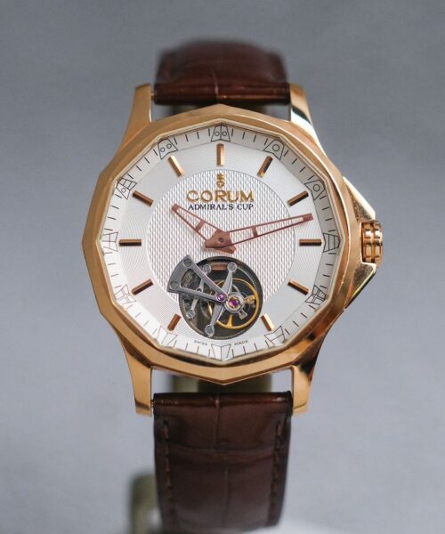 Corum Admirals Cup Legend Flying Tourbillon 18K Rose Gold