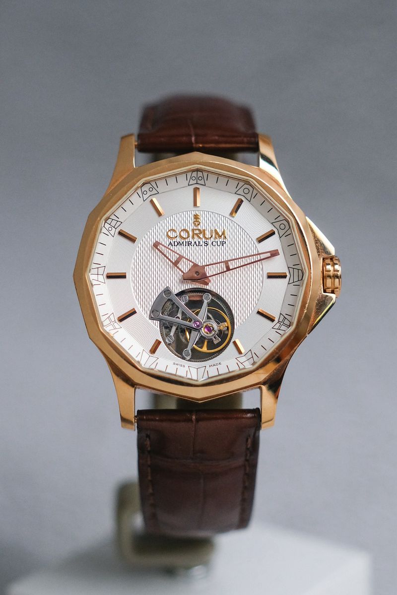 Corum Admirals Cup Legend Flying Tourbillon 18K Rose Gold (3)